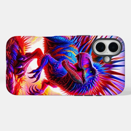 恐竜 Case-Mate iPhoneケース (裏面 (横))