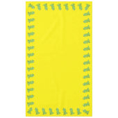 恐竜 T-Rex 子供の1歳誕生日ディノパーティー テーブルクロス (正面)