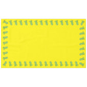 恐竜 T-Rex 子供の1歳誕生日ディノパーティー テーブルクロス (正面(横))