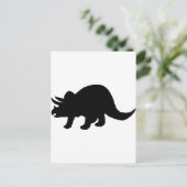 恐竜 – Triceratops ポストカード (スタンド正面)