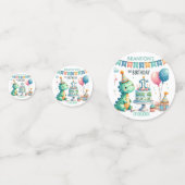 恐竜Dino 1st誕生日パーティー コンフェッティ (正面)