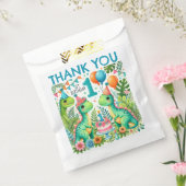 恐竜Dino 1st誕生日パーティー フェイバーバッグ (封をした状態)