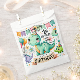 恐竜Dino 1st誕生日パーティー フェイバーバッグ