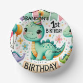 恐竜Dino 1st誕生日パーティー ペーパーボウル (正面)