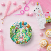 恐竜Dino 1st誕生日パーティー ペーパーボウル (パーティー)