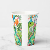 恐竜Dino 1st誕生日パーティー 紙コップ (左)