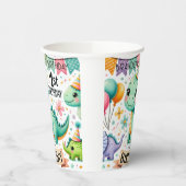 恐竜Dino 1st誕生日パーティー 紙コップ (左)