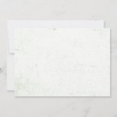 恐竜Dino-Four 4歳の誕生日パーティー写真 招待状 (裏面)