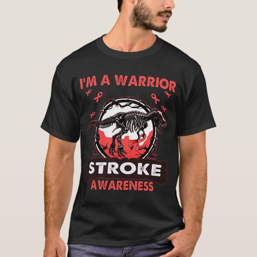 恐竜Iは戦士認識度 Tシャツ (正面)