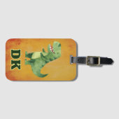 恐竜IDカード学校 ラゲッジタグ (正面横)