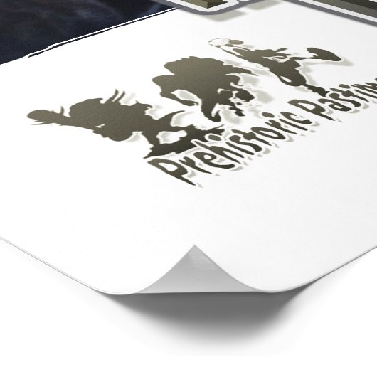 恐竜MMA戦闘機 ポスター (角)