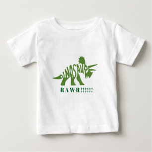 恐竜RAWR!!! ベビーTシャツ