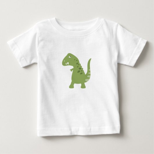 恐竜Tシャツ氏 ベビーTシャツ (正面)