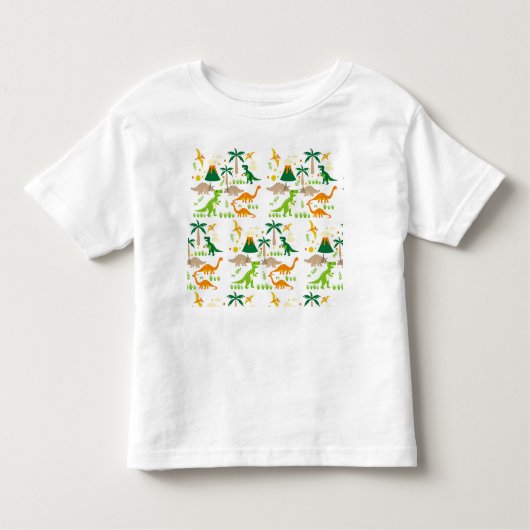 恐竜Tシャツ トドラーTシャツ (正面)