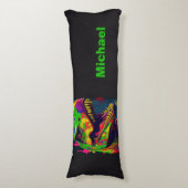 恐竜Tレックスキッズカワイイ抱き枕 ボディピロー (正面縦)