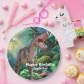 恐竜Tレックスキッズジュラシックワールド ペーパープレート (パーティー)