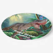 恐竜Tレックスキッズジュラシックワールド ペーパープレート (アングル)