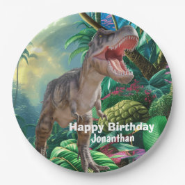 恐竜Tレックスキッズジュラシックワールド ペーパープレート