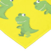 恐竜Tレックスキッズ1st誕生日Dinoパーティー テーブルクロス (アングル)