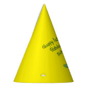 恐竜Tレックスキッズ1st誕生日Dinoパーティー パーティーハット (左)