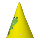恐竜Tレックスキッズ1st誕生日Dinoパーティー パーティーハット (右)