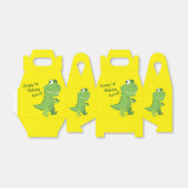 恐竜Tレックスキッズ1st誕生日Dinoパーティー フェイバーボックス (折り畳みなし)