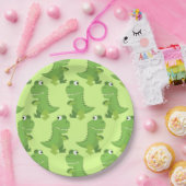 恐竜Tレックスキッズ1st誕生日Dinoパーティー ペーパープレート (パーティー)