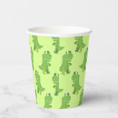 恐竜Tレックスキッズ1st誕生日Dinoパーティー 紙コップ (右)