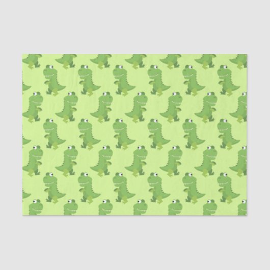 恐竜Tレックスキッズ1st誕生日Dinoパーティー 薄葉紙 (正面)