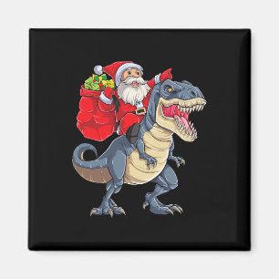 恐竜Tレックスクリスマスサンタボーイズメンズガールズクリスマス マグネット