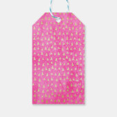 恐竜Tレックスサンキューバイガール誕生日 ギフトタグ (裏面)