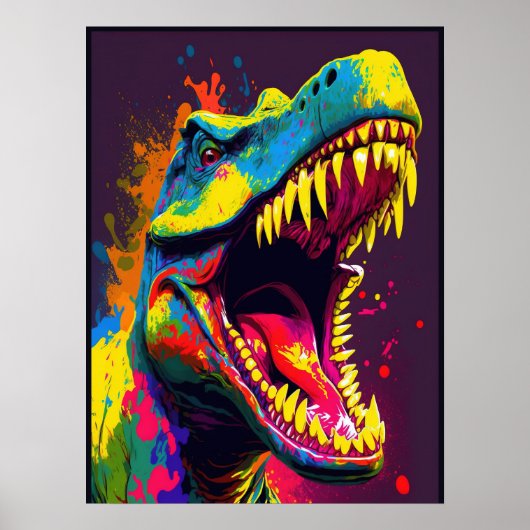 恐竜Tレックスジャシカワールドキッズ ポスター (正面)