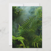 恐竜Tレックスジャングルジュラシックワールド 招待状 (裏面)