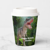 恐竜Tレックスジャングルジュラシックワールド 紙コップ (裏面)