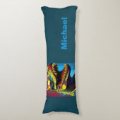 恐竜Tレックスジュラクールシック ボディピロー (正面縦)