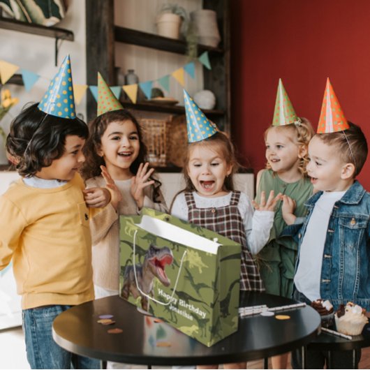 恐竜Tレックスジュラシックワールド ラージペーパーバッグ