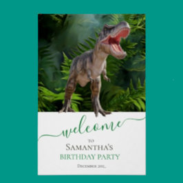 恐竜Tレックスジュラシック世界壁画！ ポスター