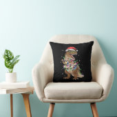 恐竜TレックスツリークリスマスセータークリスマスDino クッション (椅子)