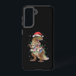 恐竜TレックスツリークリスマスセータークリスマスDino Samsung Galaxy S21ケース<br><div class="desc">恐竜TレックスツリークリスマスセータークリスマスペットDino</div>