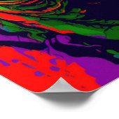 恐竜Tレックスハッピーポスター ポスター (角)