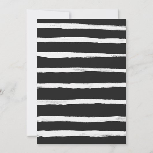 恐竜Tレックスバースデーパーティー招待状 招待状 (裏面)