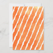 恐竜Tレックスバースデーパーティ招待状 招待状 (裏面)