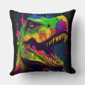 恐竜Tレックス少年 クッション (裏面)