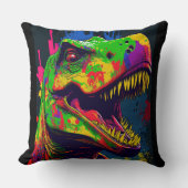 恐竜Tレックス少年 クッション (正面)