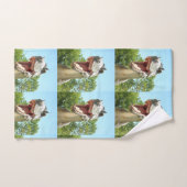 恐竜Tレックス バスタオルセット (ハンドタオル)