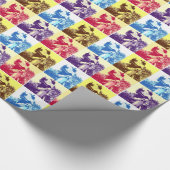 恐竜Tレックス ラッピングペーパー (角)