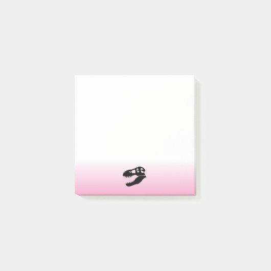 恐竜T.レックススカル ポストイット (正面)