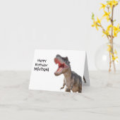 恐竜T-Rexジュラシックワールドカード カード (黄色い花)