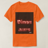 恐竜Tdising Tシャツ (デザイン正面)
