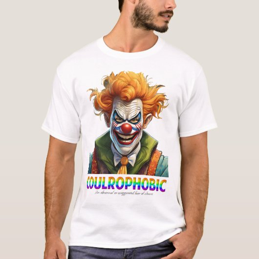 恐縮性ピエロ Tシャツ (正面)